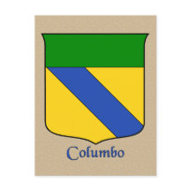 Columbo Heraldic Shield