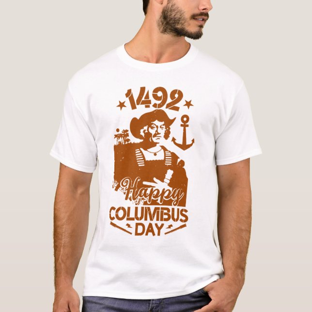 Columbus America 1492  T-Shirt (Vorderseite)