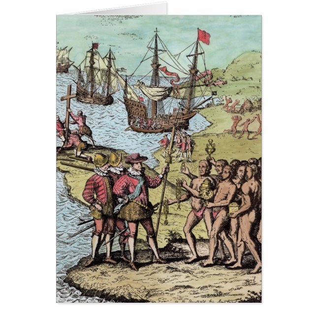 Columbus bei Hispaniola (Vorne)
