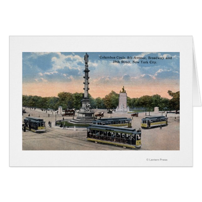 Columbus Circle & 8. Ave. (Vorderseite (Horizontal))