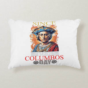Columbus Day Celebration: Entdecken, entdecken Dekokissen