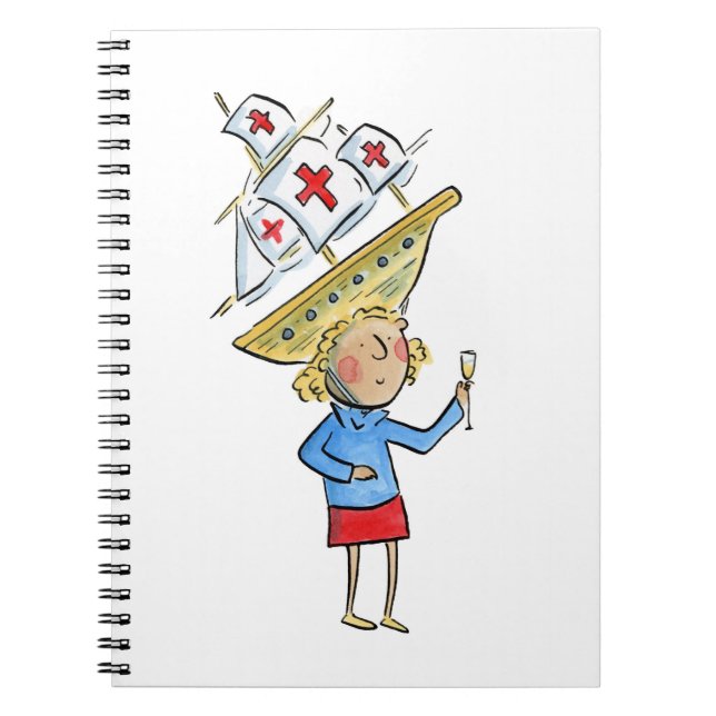 Columbus Day Notizblock (Vorderseite)