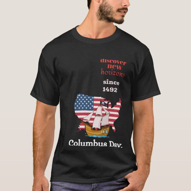 Columbus Day T-Shirt (Vorderseite)