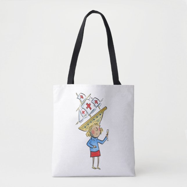 Columbus Day Tasche (Vorderseite)