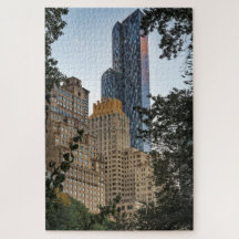 Columbus de Central Park New York Jigsaw Puzzle