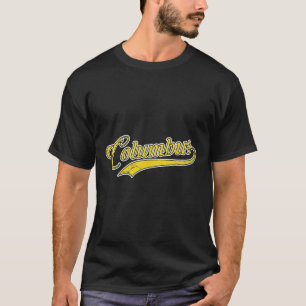 Columbus Fußballfan Vintage T-Shirt
