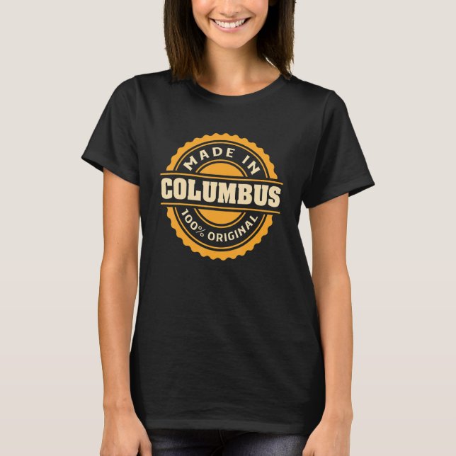 Columbus-Heimat T-Shirt (Vorderseite)