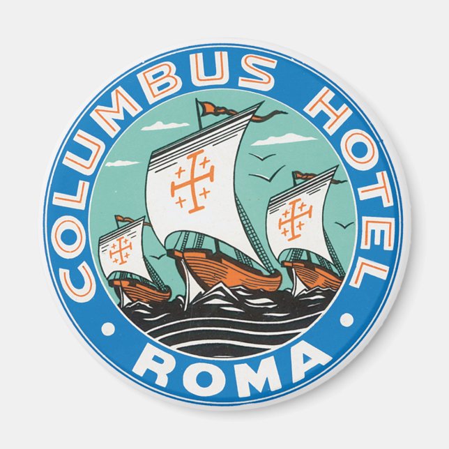Columbus Hotel, Roma Magnet (Vorne)