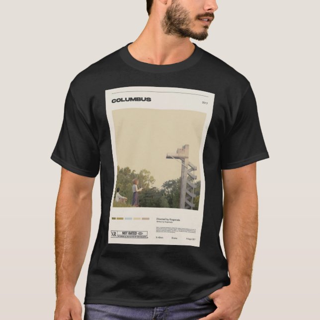 Columbus Movie Poster Classic T - Shirt (Vorderseite)