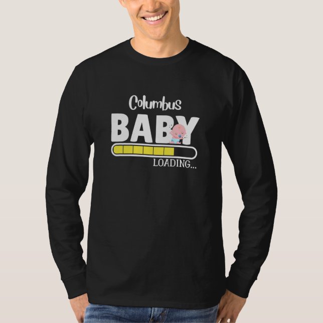 Columbus Native Pride Funny Staat Kinderpartei Mam T-Shirt (Vorderseite)