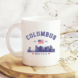 Columbus OH City View Design Kaffeetasse