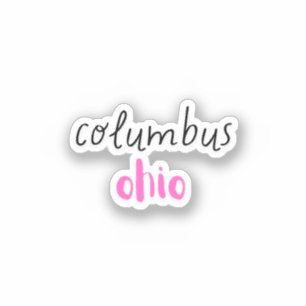 Columbus Ohio Aufkleber