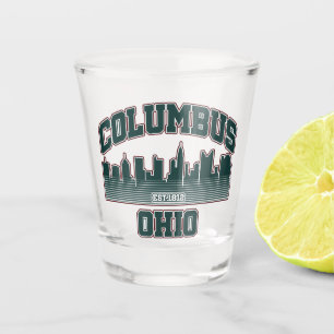 Columbus.Ohio Schnapsglas