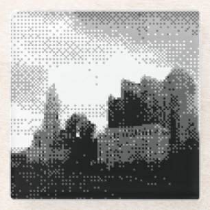 Columbus-Skyline Glasuntersetzer