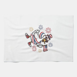 Columbus Soccer Vintage Gravur Shirt Design_1 Geschirrtuch