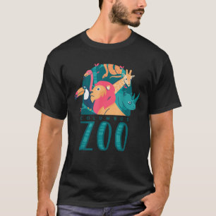 Columbus Zoo Lustiger Tierpfleger T-Shirt