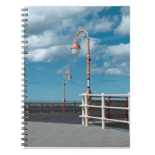 Colwyn Bay Pier Lamps Notizblock