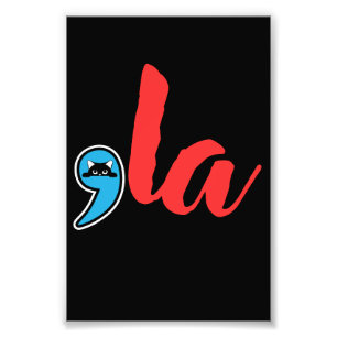 Coma La 2024 Katzenlady Fotodruck