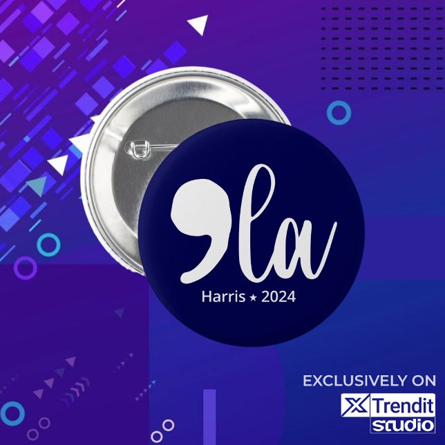 Coma la kamala harris 2024 button (kamala harris, kamala, madame president, harris 2024, kamala harris 2024, kamala 2024, kamala for th)