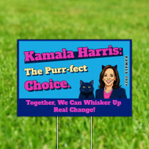 Coma-la/Kamala Harris für die Präsidentschaftswerf