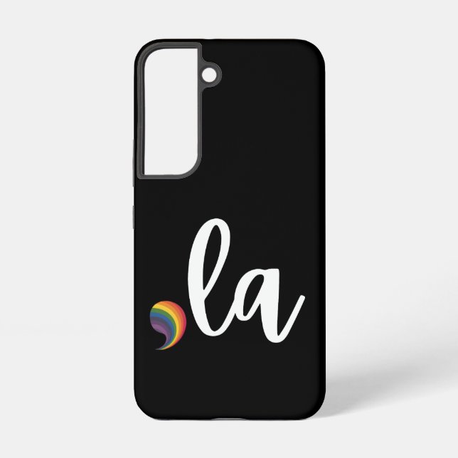 Coma La Kamala Harris Pride Rainbow LGBQ Gay Samsung Galaxy Hülle (Rückseite)