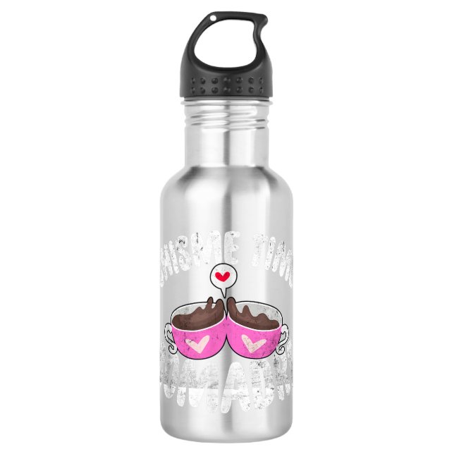 Comadre Chisme Time Kaffee mexikanische oder mexik Edelstahlflasche (Vorderseite)