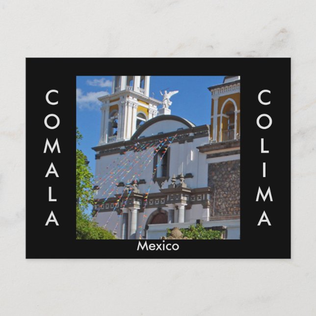 Comala, Colima, Mexiko Postkarte (Vorderseite)