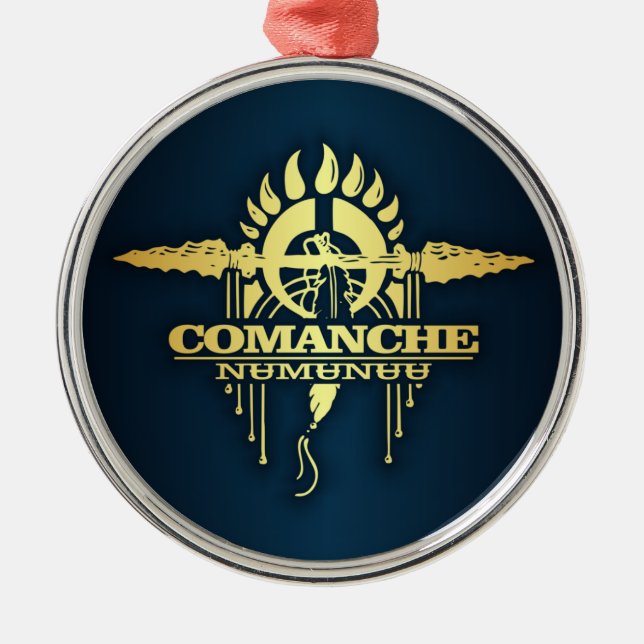 Comanche 2 ornament aus metall (Vorne)