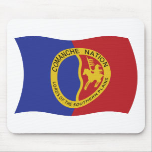 Comanche Nation Flag Mousepad