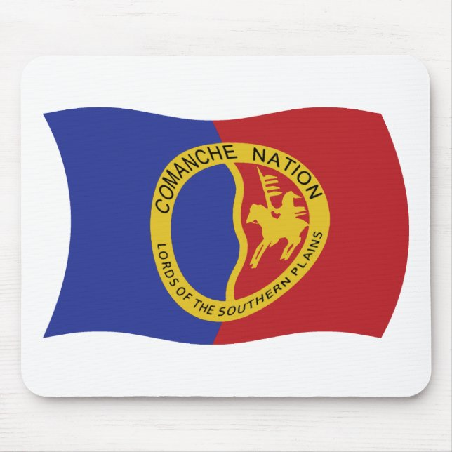 Comanche Nation Flag Mousepad (Vorne)
