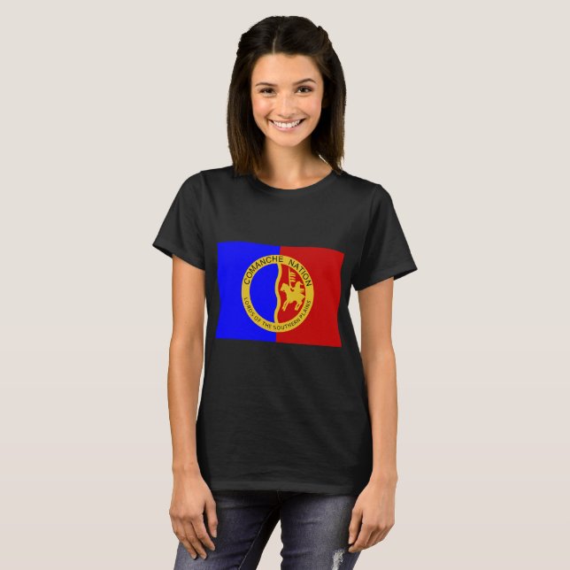 Comanche Nation Flag T-Shirt (Vorne ganz)