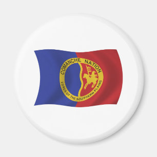 Comanche Nation Flaggenmagnet Magnet