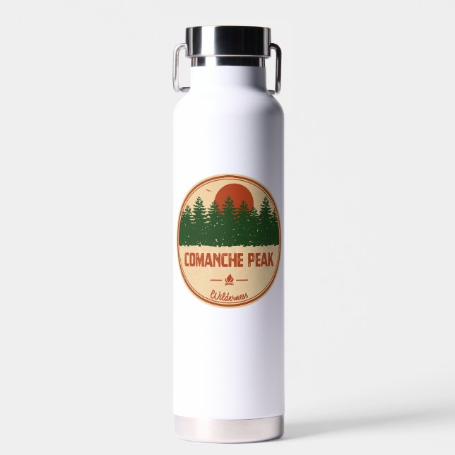 Comanche Peak Wilderness Colorado Trinkflasche (Vorne)