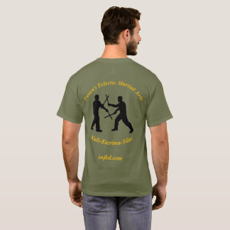 Combat à bâton vert T-shirt d'Arts Martiaux Philip