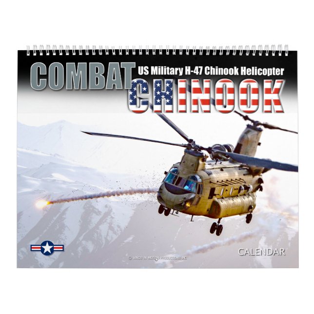 COMBAT CHINOOK - CH-47 Chinook Kalender (Titelbild)