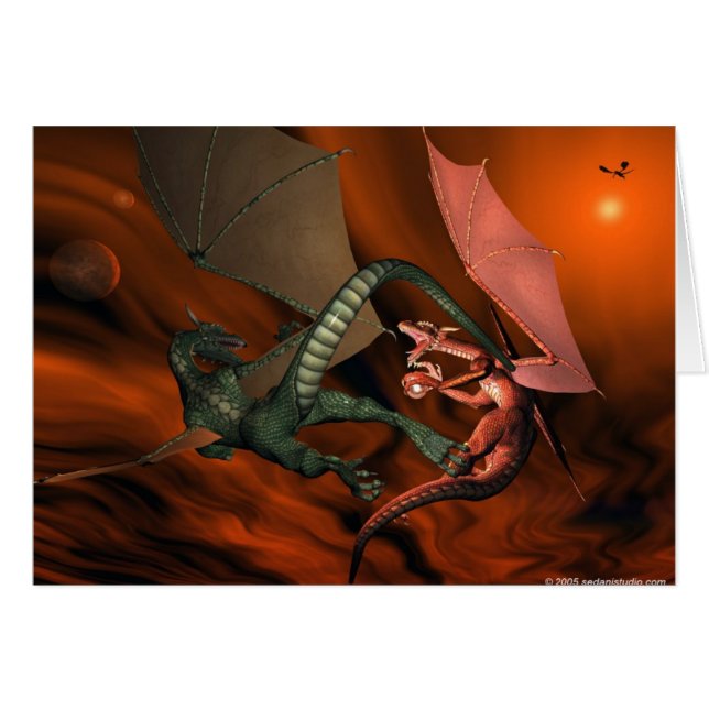 Combat de dragon (Devant horizontal)