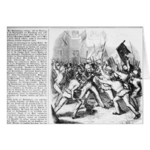 Combat entre les républicains et le Parlement