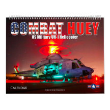 COMBAT HUEY - UH-1-Hubschrauber