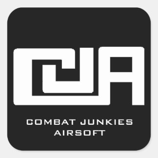 Combat Junkies Autocollant Airsoft