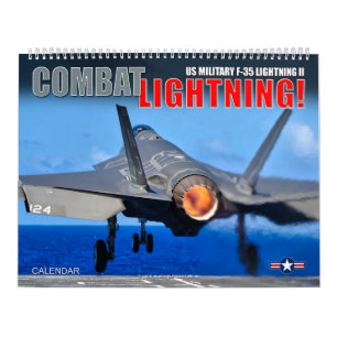 COMBAT LIGHTNING! - US-Militär F-35 Lightning II Kalender