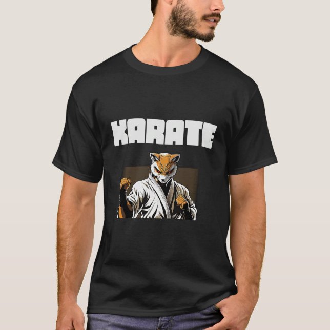 Combat Sports Karate Fox T-Shirt (Vorderseite)
