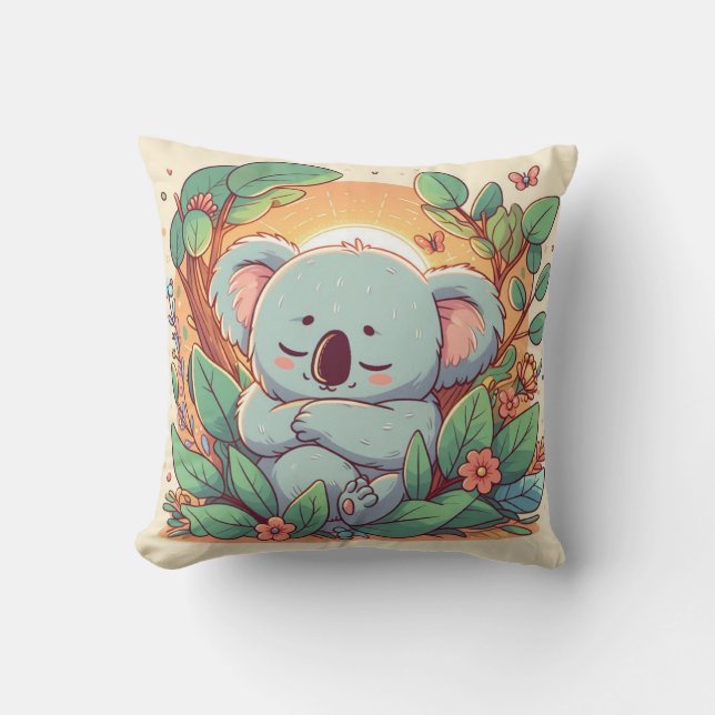 Combattre avec notre adorable Coussin à peluche Ko (Recto)