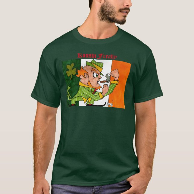Combattre le t-shirt irlandais (Devant)
