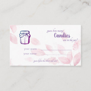 Combien de Candies Fête des mariées Carte de jeu