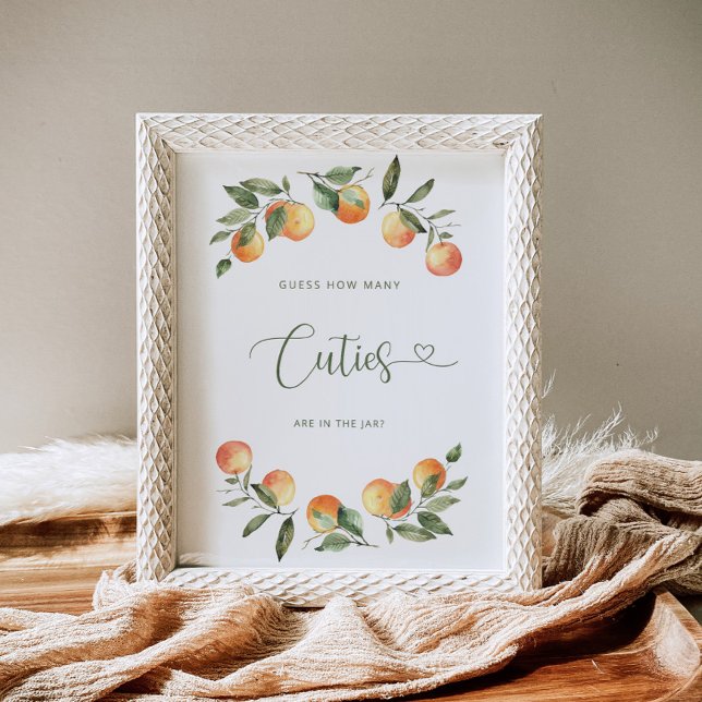 Combien de Cuties sont dans le pot Poster (Créateur téléchargé)