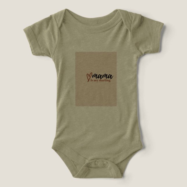 Combinaison bébé (Design Recto)