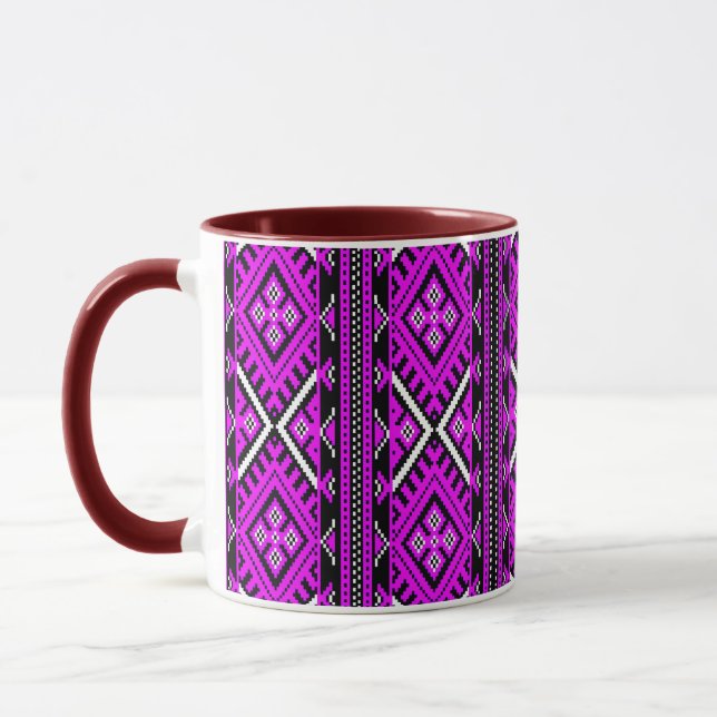 Combo-Farbmuschelrüber-Tasse Tasse (Links)