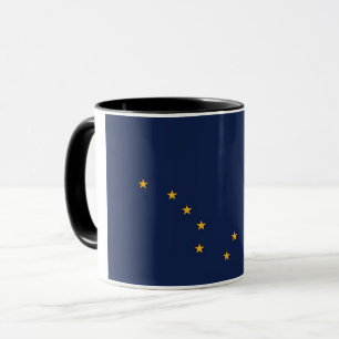 Combo Mug avec le drapeau de l'Alaska, USA