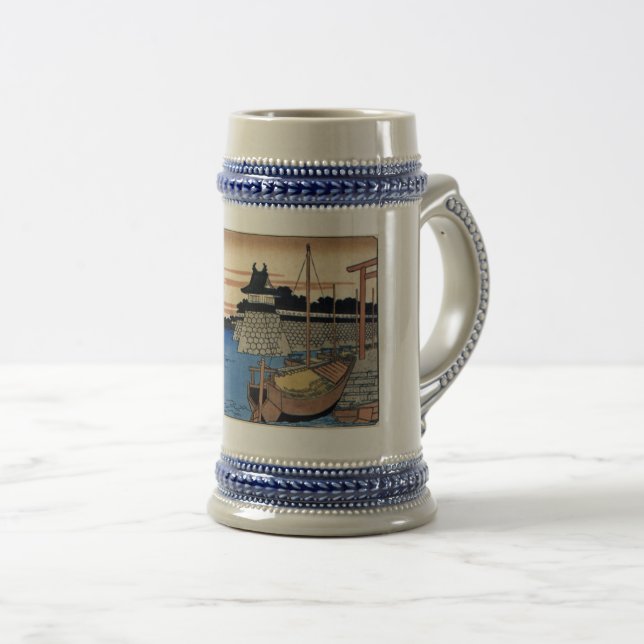 Combo-Tasse, 444 ml Bierstein Bierglas (VorderseiteRechts)