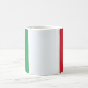 Combo-Tasse der italienischen Flagge Kaffeetasse